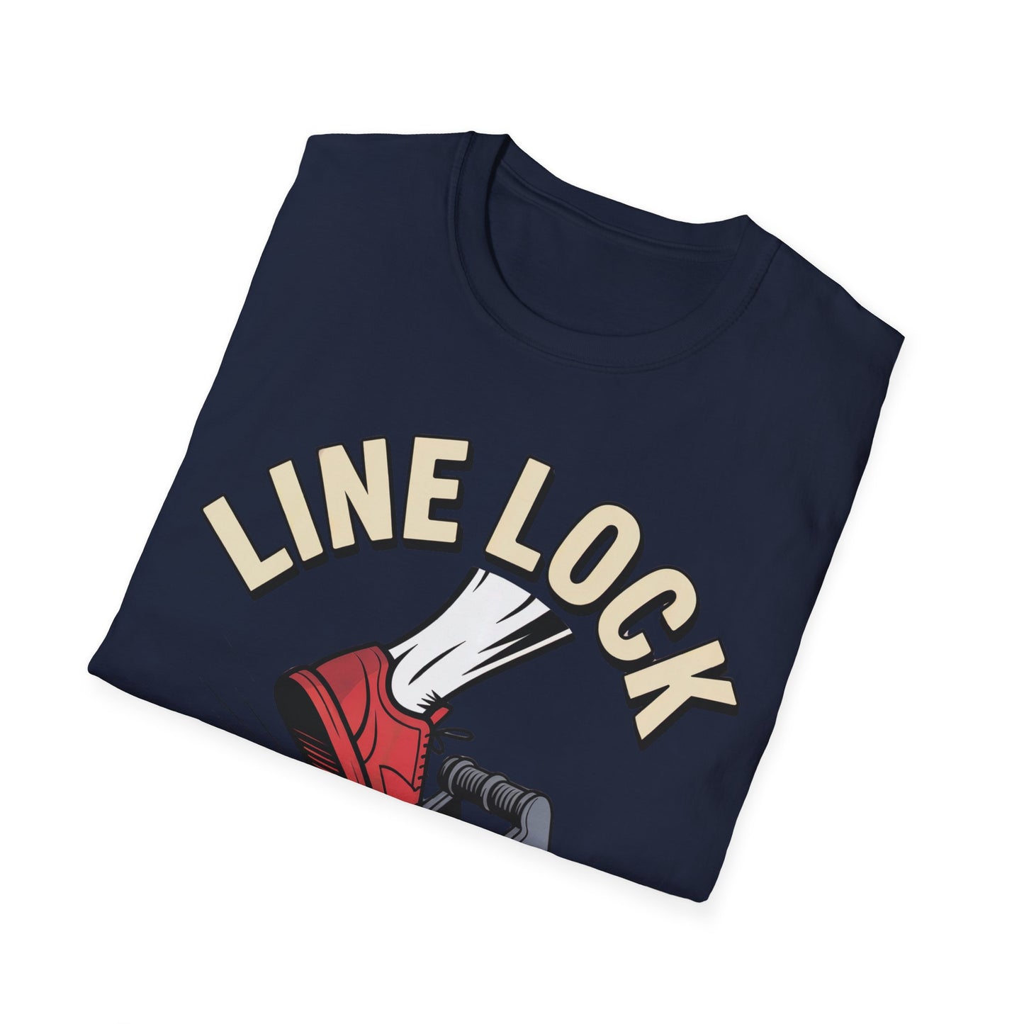 Line lock leg day T-shirt