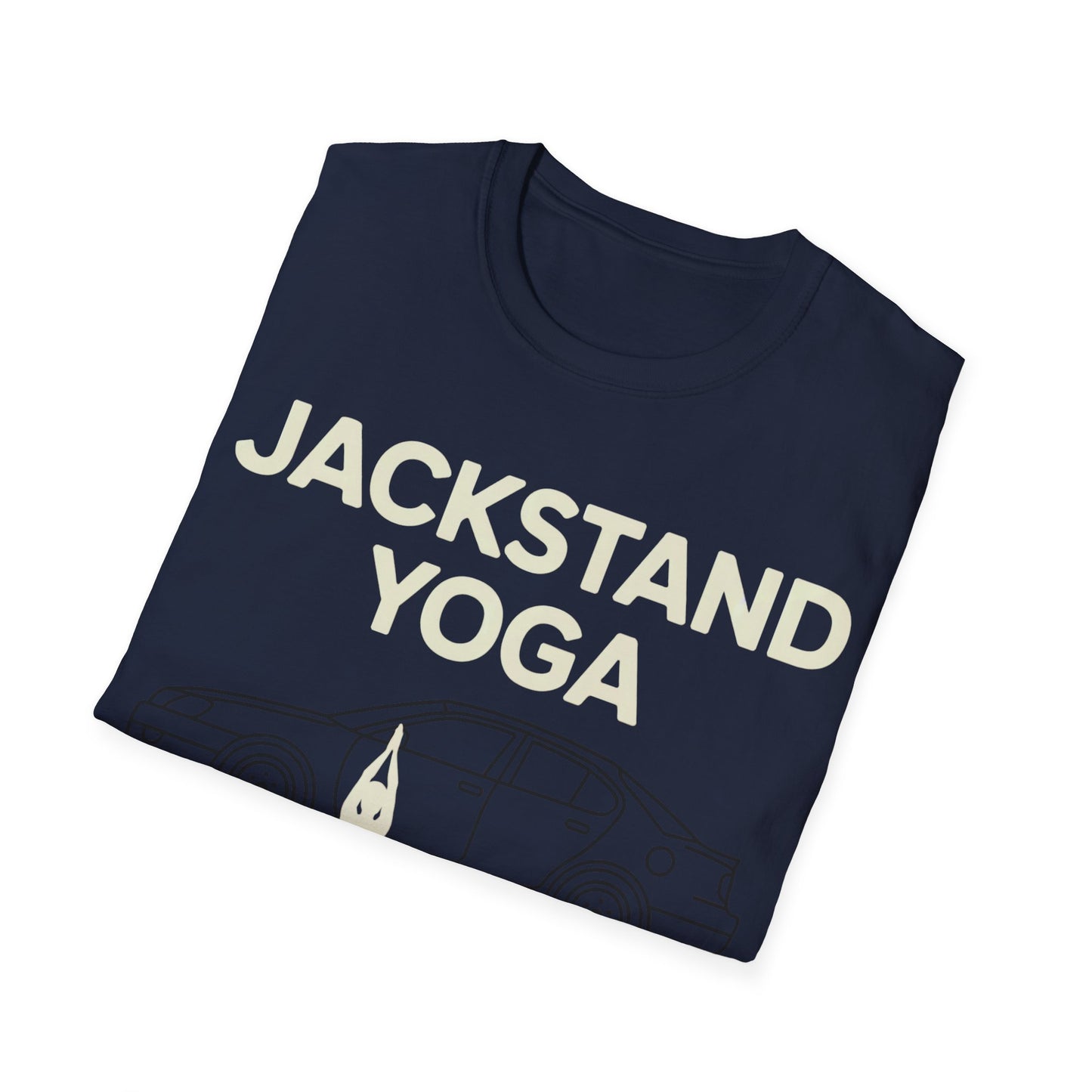 Jackstands yoga T-shirt