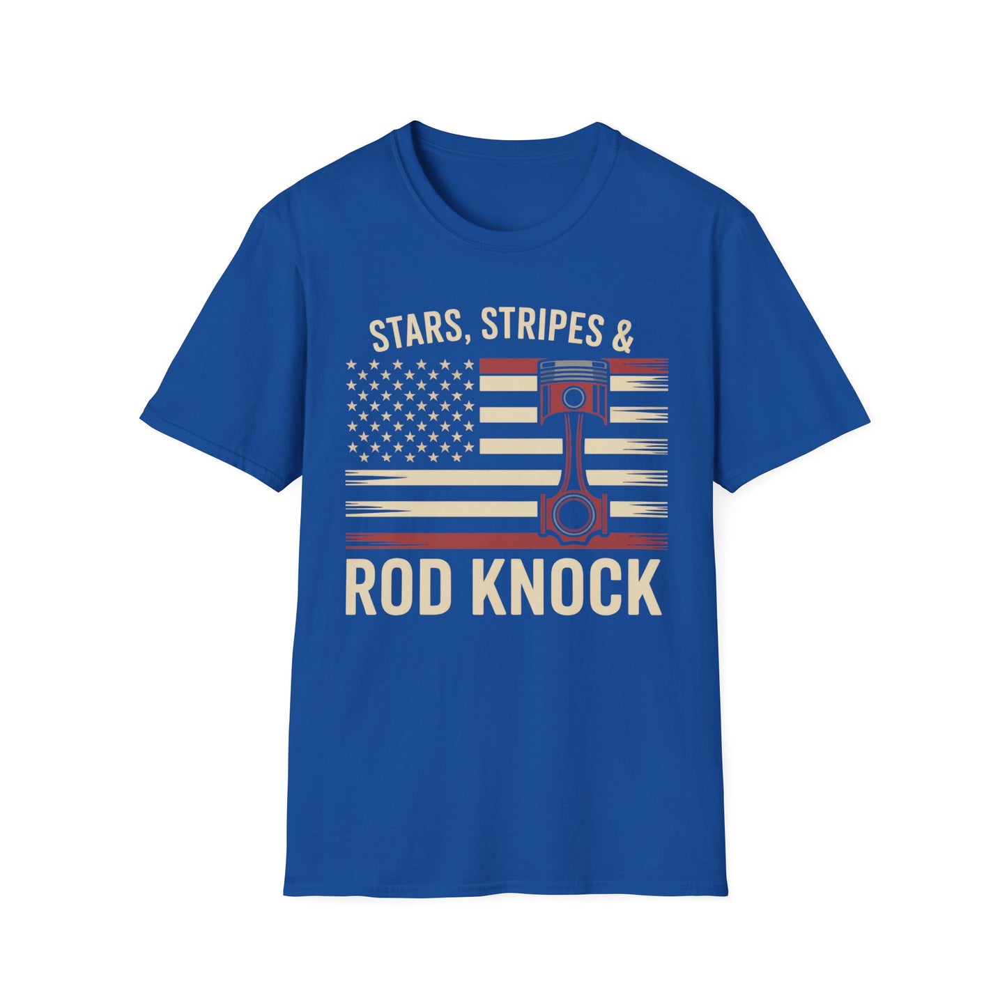 Stars stripe and rod knock T-shirt