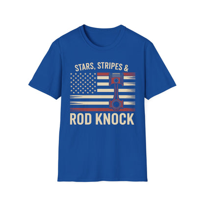 Stars stripe and rod knock T-shirt