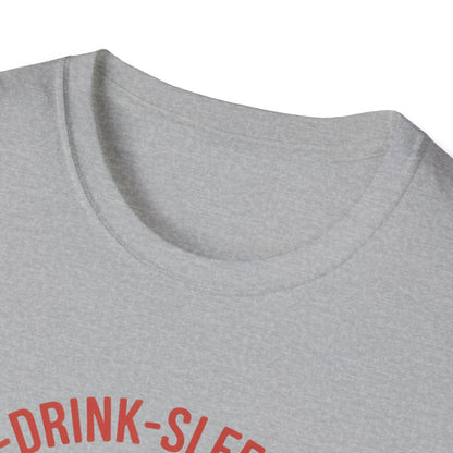 Shift drink sleep repeat txt T-shirt