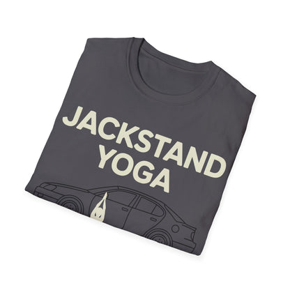 Jackstands yoga T-shirt