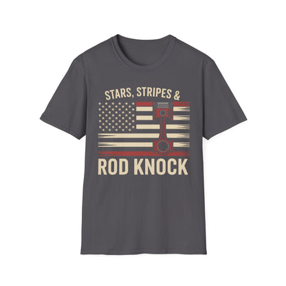Stars stripe and rod knock T-shirt