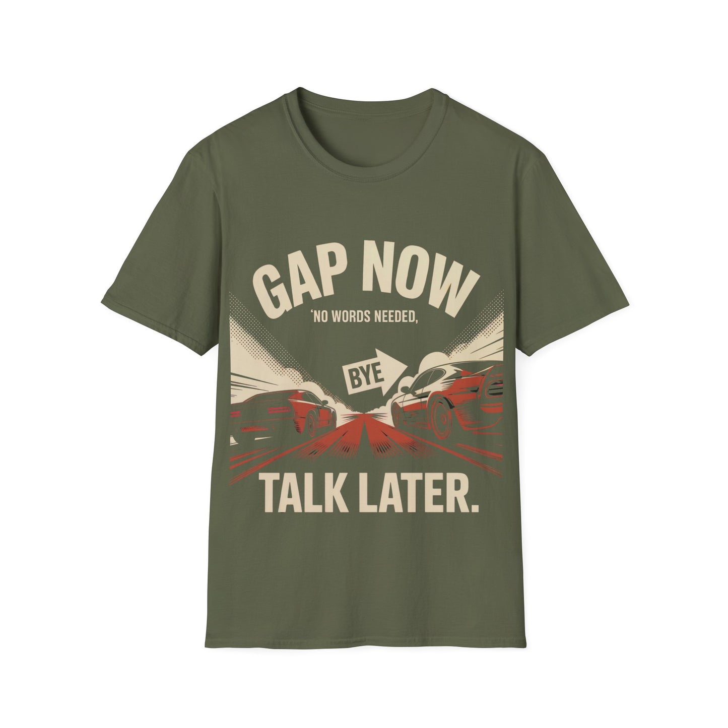 Gap now talk later T-shirt
