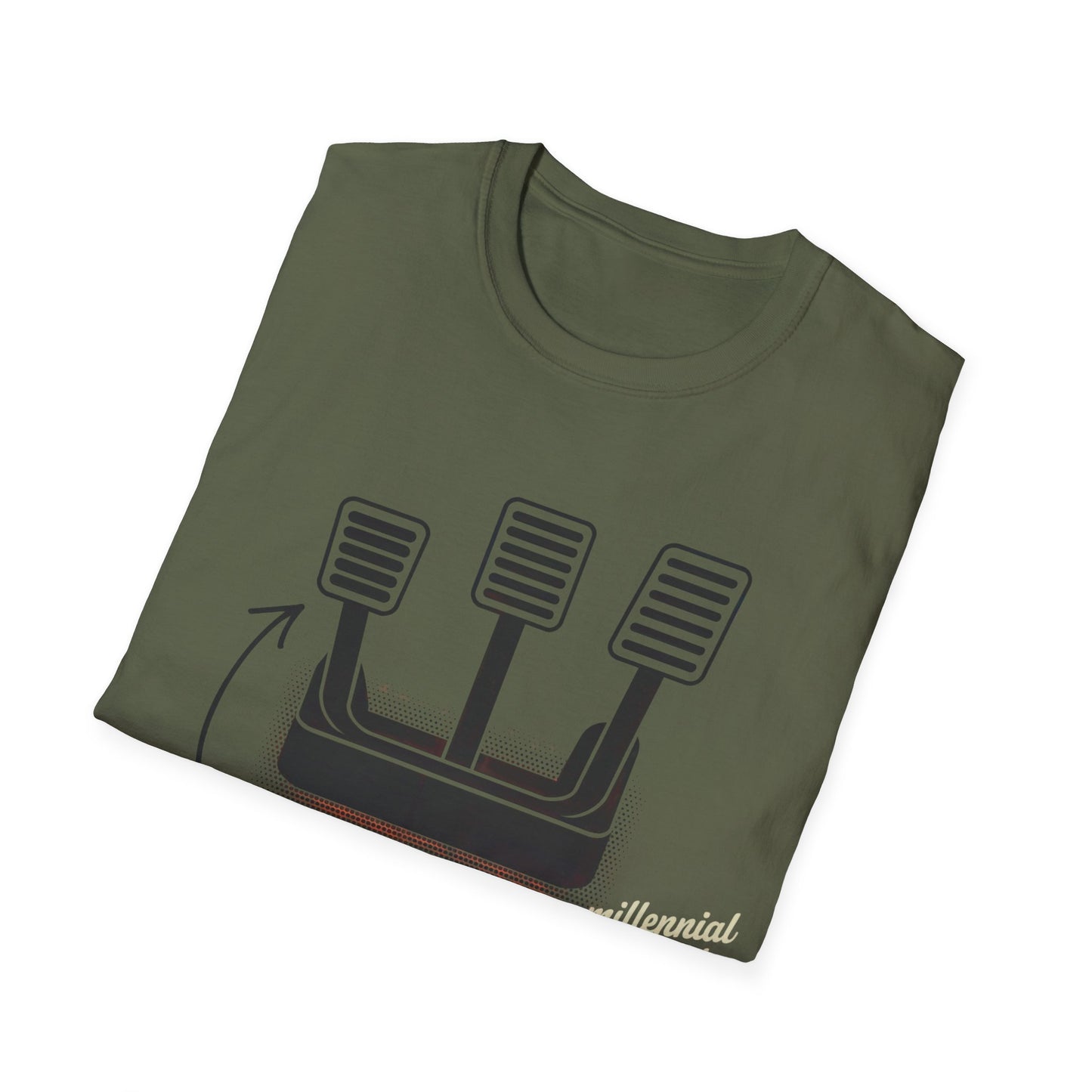 Clutch pedal anti theft2 T-shirt