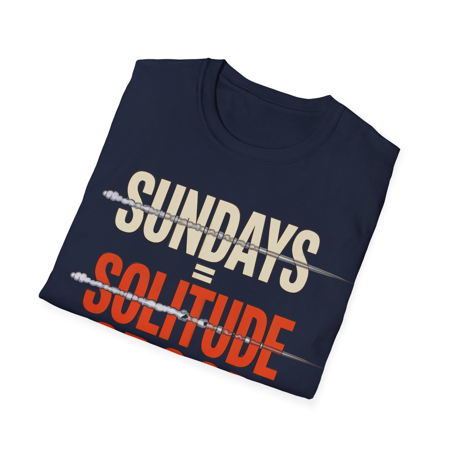 Sundays = solitude spool T-shirt