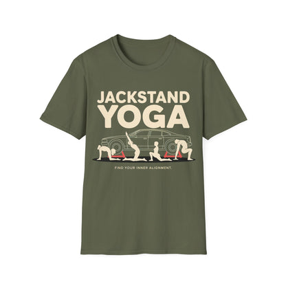 Jackstands yoga2 T-shirt
