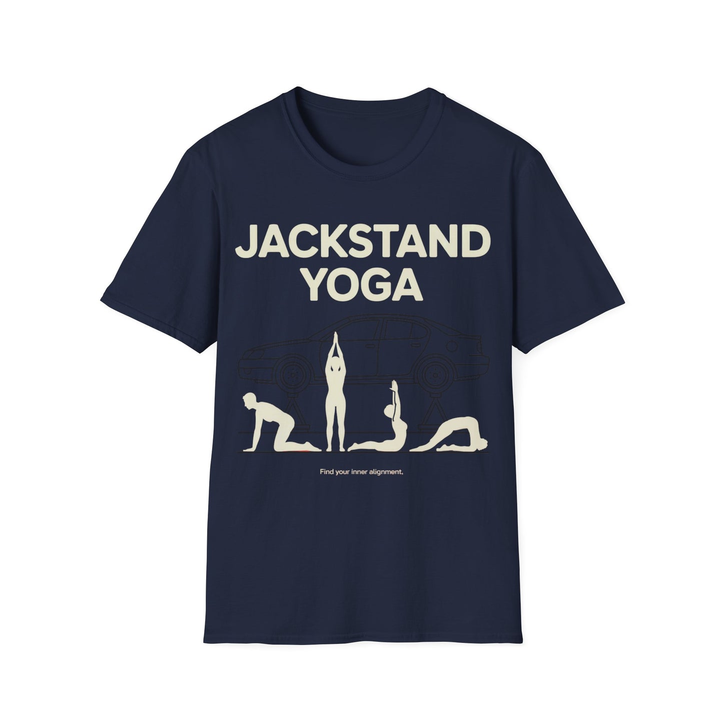 Jackstands yoga T-shirt