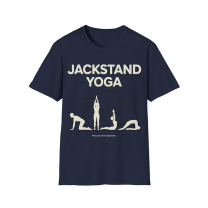 Jackstands yoga T-shirt