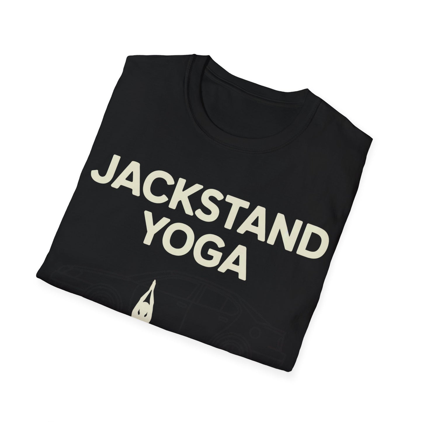 Jackstands yoga T-shirt