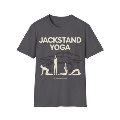 Jackstands yoga T-shirt