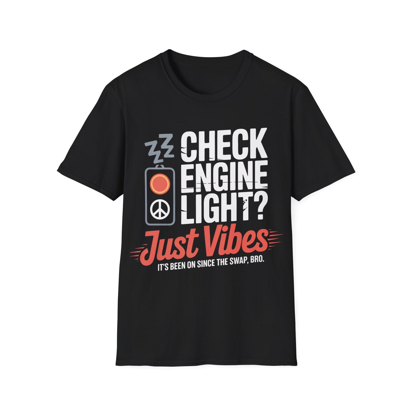 Check engine light T-shirt