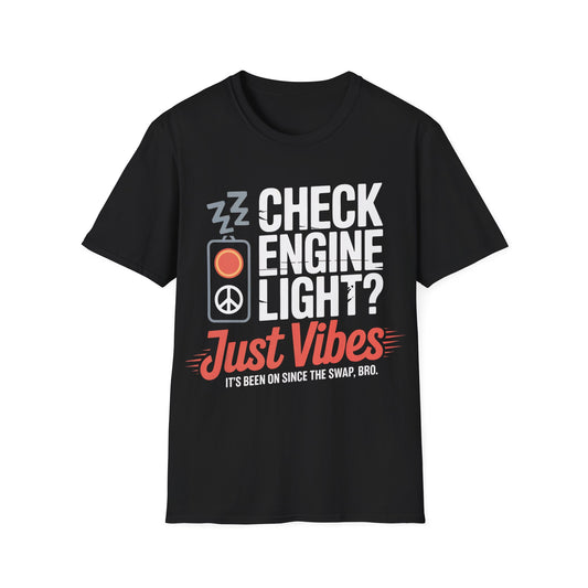 Check engine light T-shirt