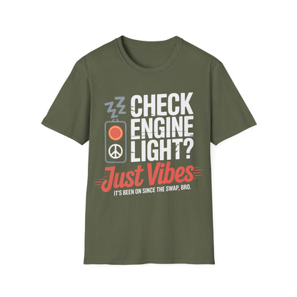 Check engine light T-shirt