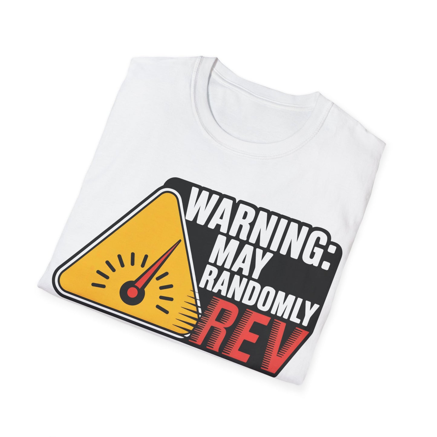 Warning may randomly REV T-shirt