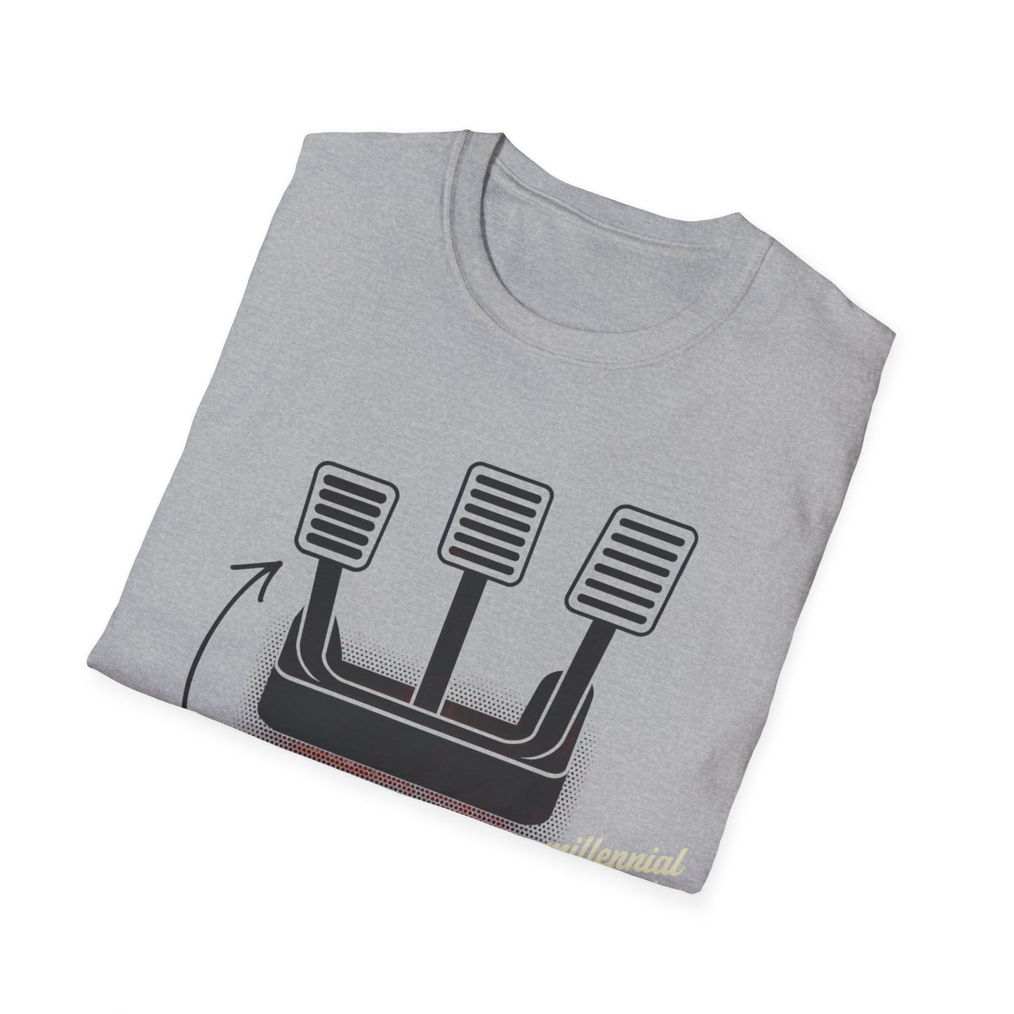 Clutch pedal anti theft2 T-shirt