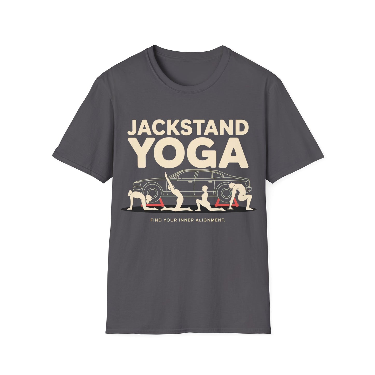 Jackstands yoga2 T-shirt