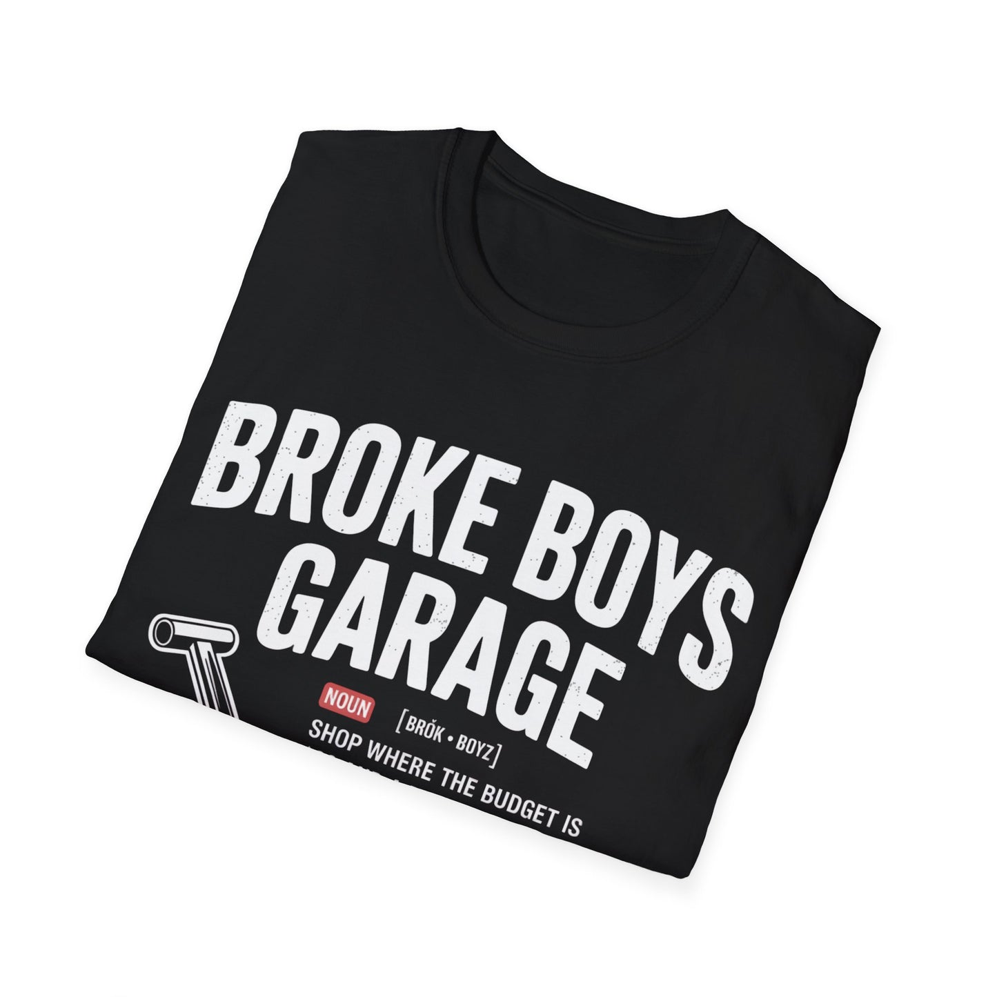 Broke boys garage T-shirt