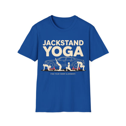 Jackstands yoga2 T-shirt