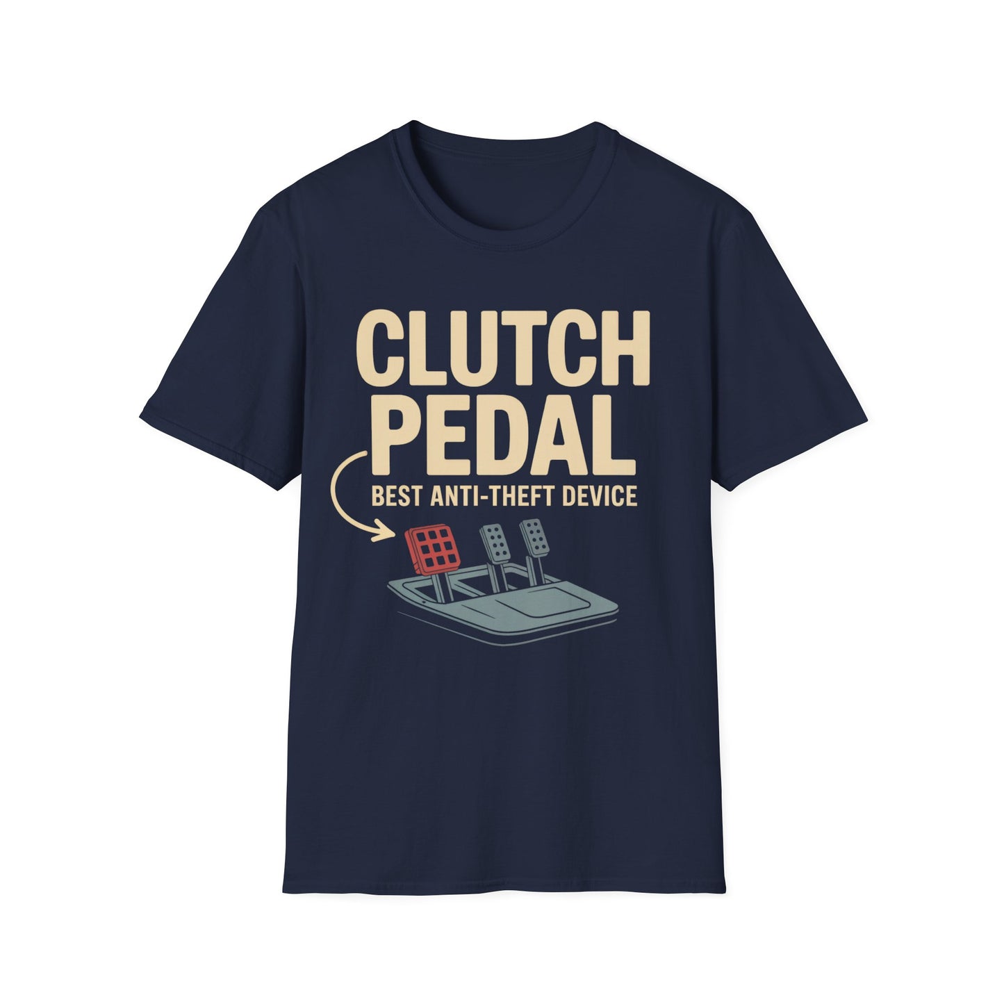Clutch pedal anti theft  T-shirt