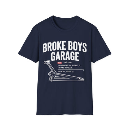 Broke boys garage T-shirt