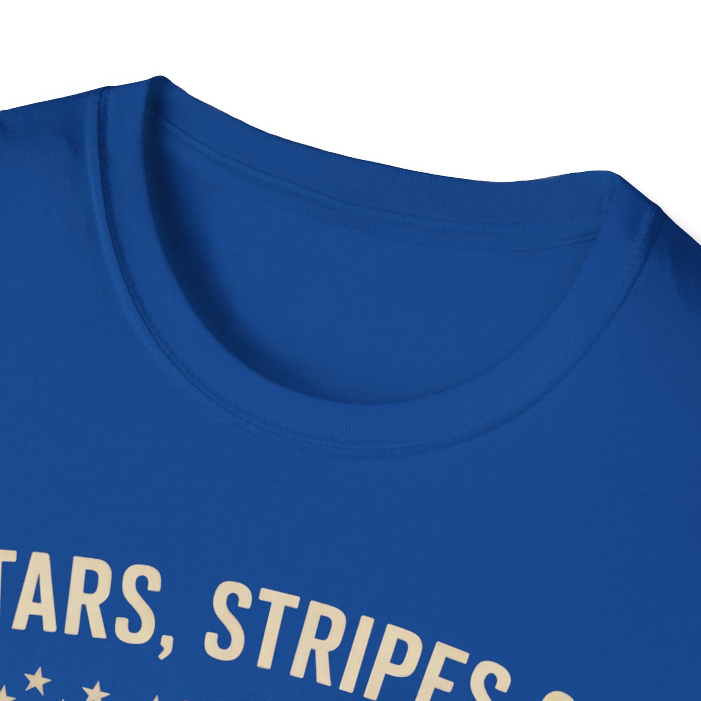 Stars stripe and rod knock T-shirt