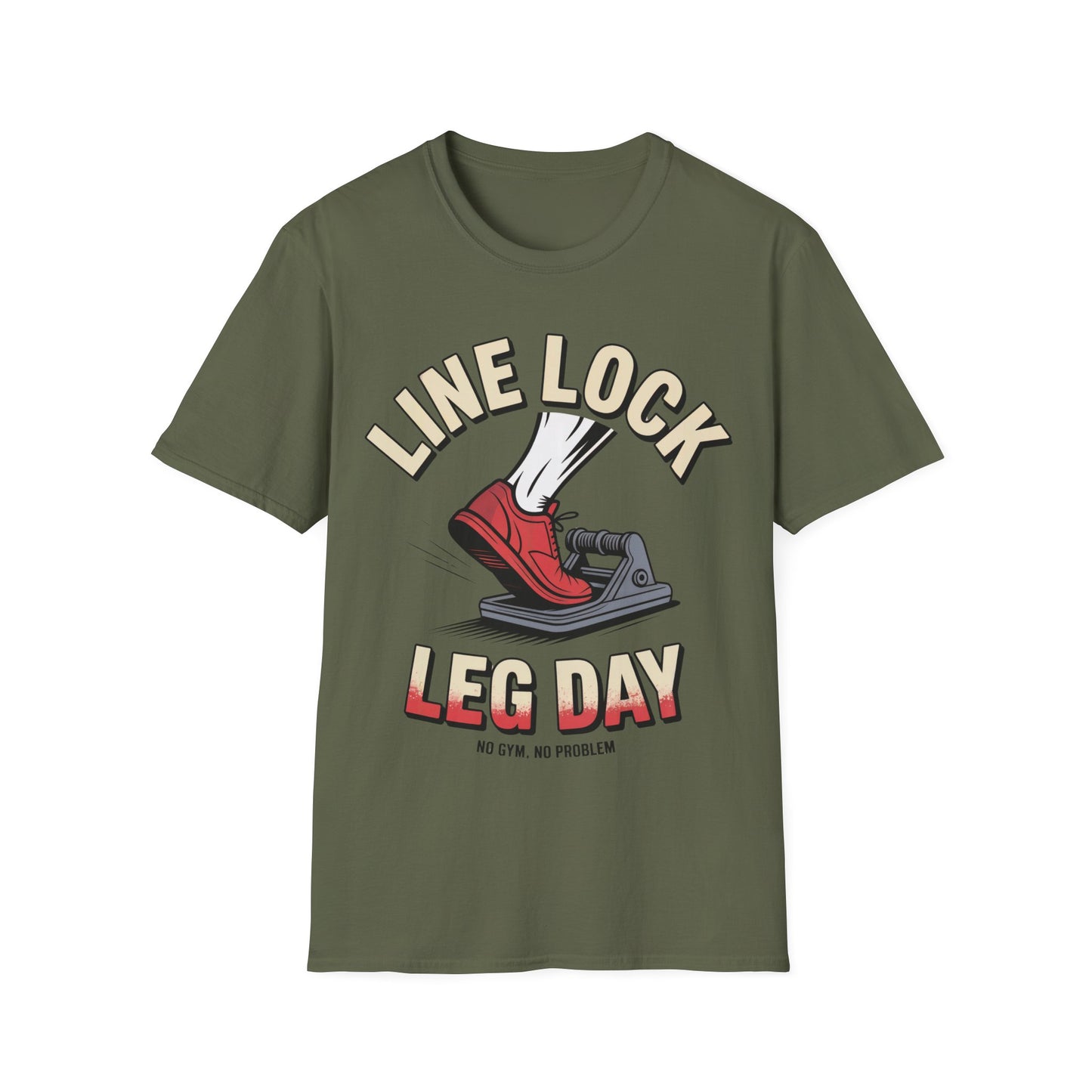Line lock leg day  T-shirt