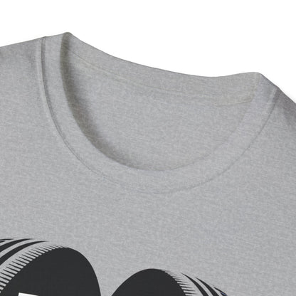 Black lines heal minds2 T-shirt