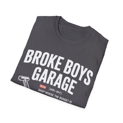 Broke boys garage T-shirt