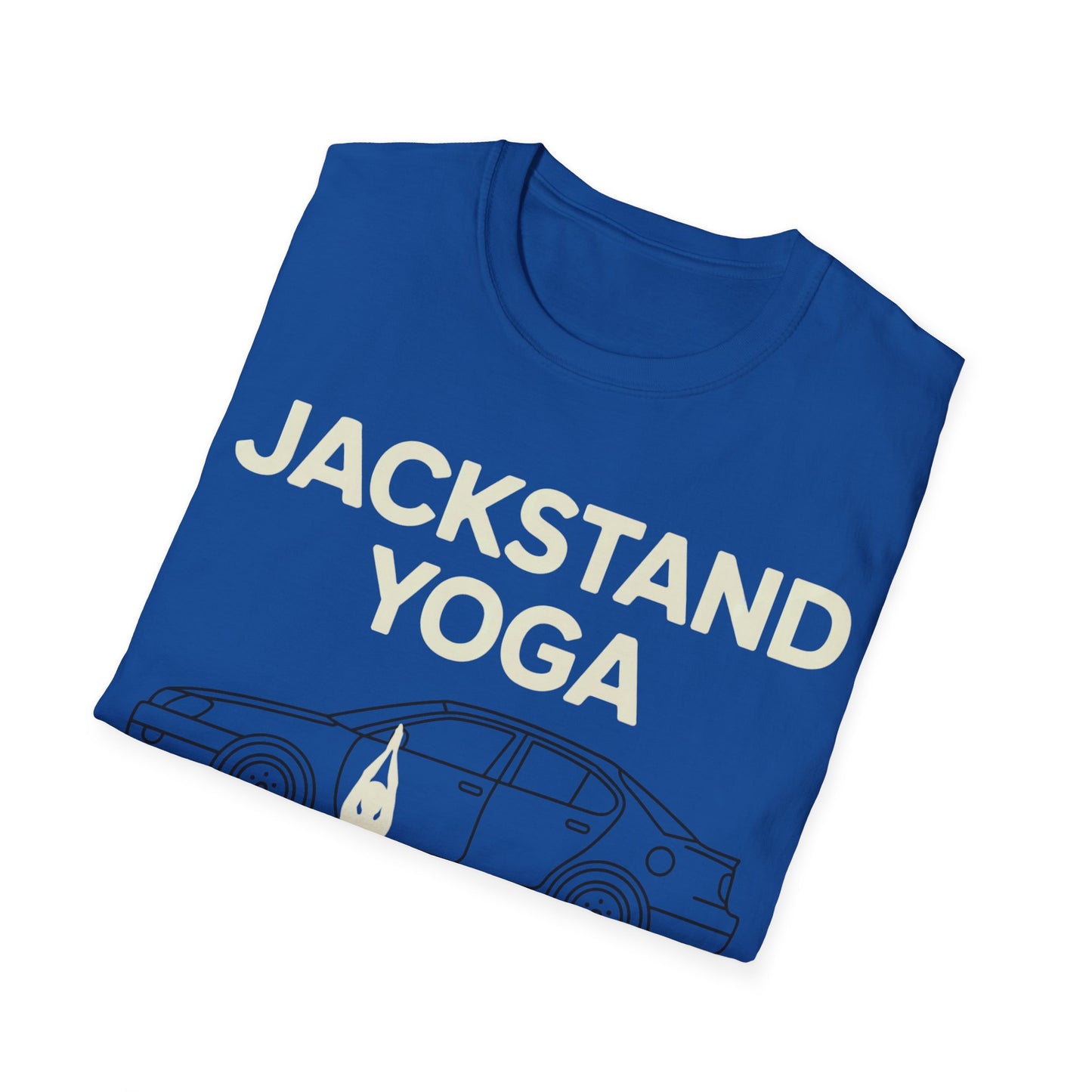 Jackstands yoga T-shirt