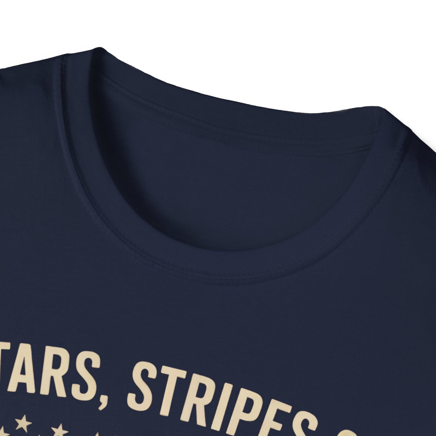 Stars stripe and rod knock T-shirt