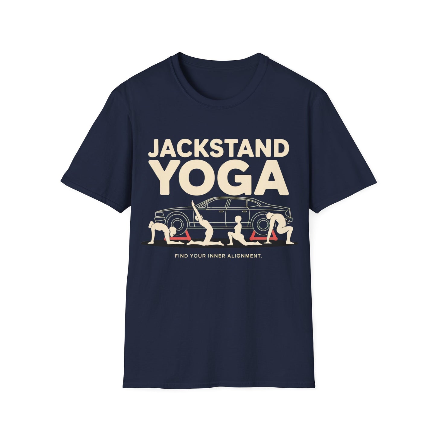 Jackstands yoga2 T-shirt