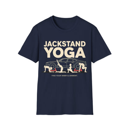 Jackstands yoga2 T-shirt