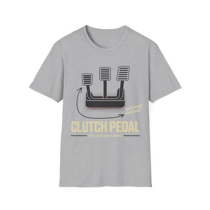 Clutch pedal anti theft2 T-shirt