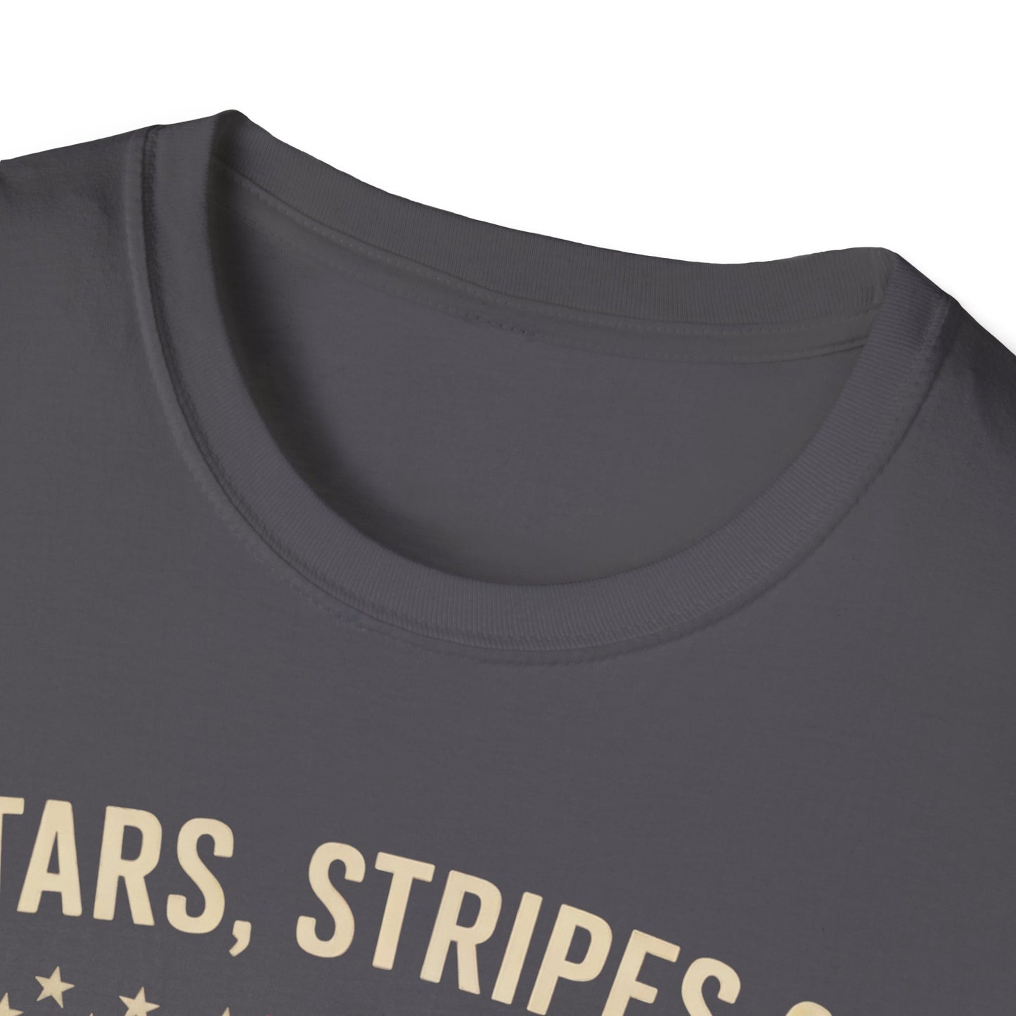 Stars stripe and rod knock T-shirt