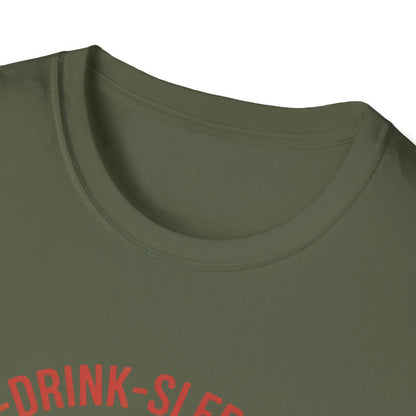 Shift drink sleep repeat txt T-shirt