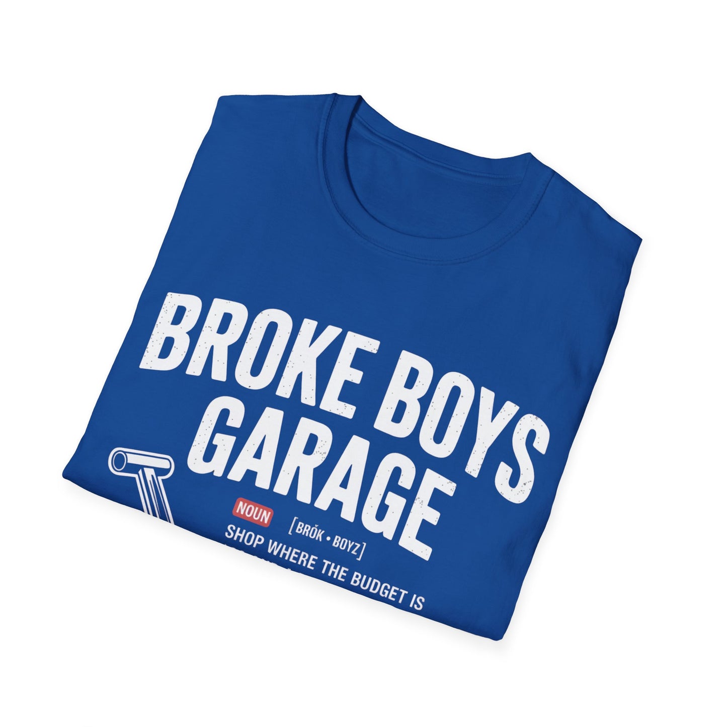 Broke boys garage T-shirt