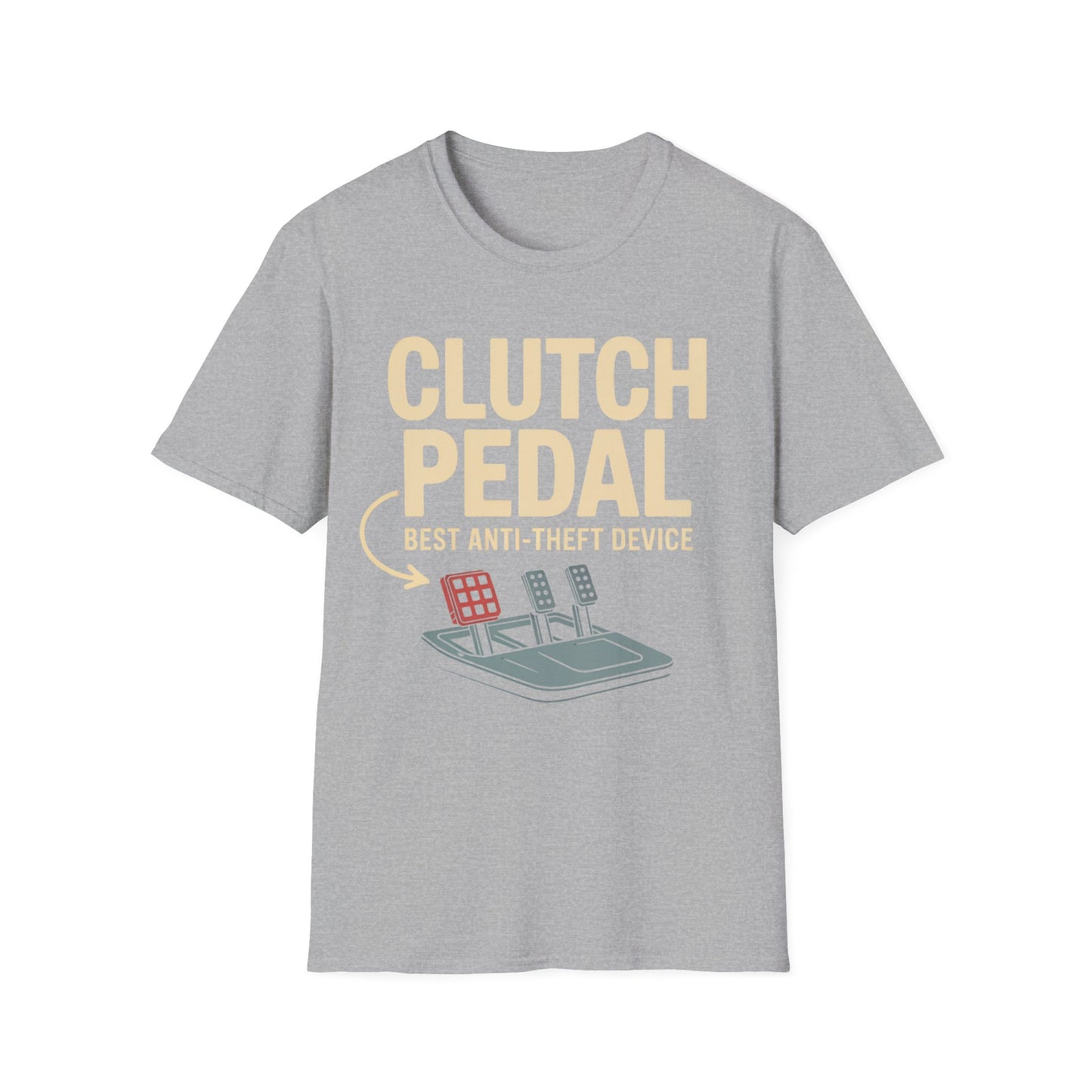 Clutch pedal anti theft  T-shirt