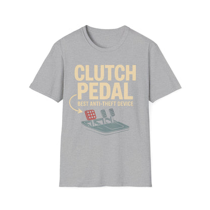 Clutch pedal anti theft  T-shirt