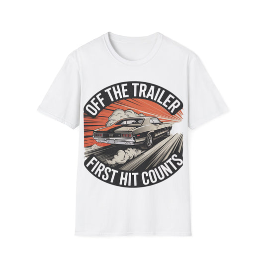 Off the trailer2  T-shirt