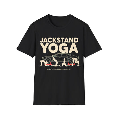 Jackstands yoga2 T-shirt