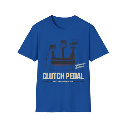 Clutch pedal anti theft2 T-shirt