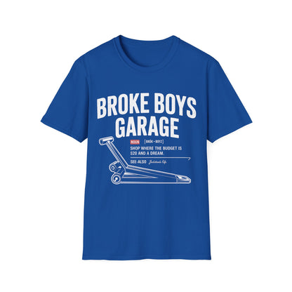 Broke boys garage T-shirt