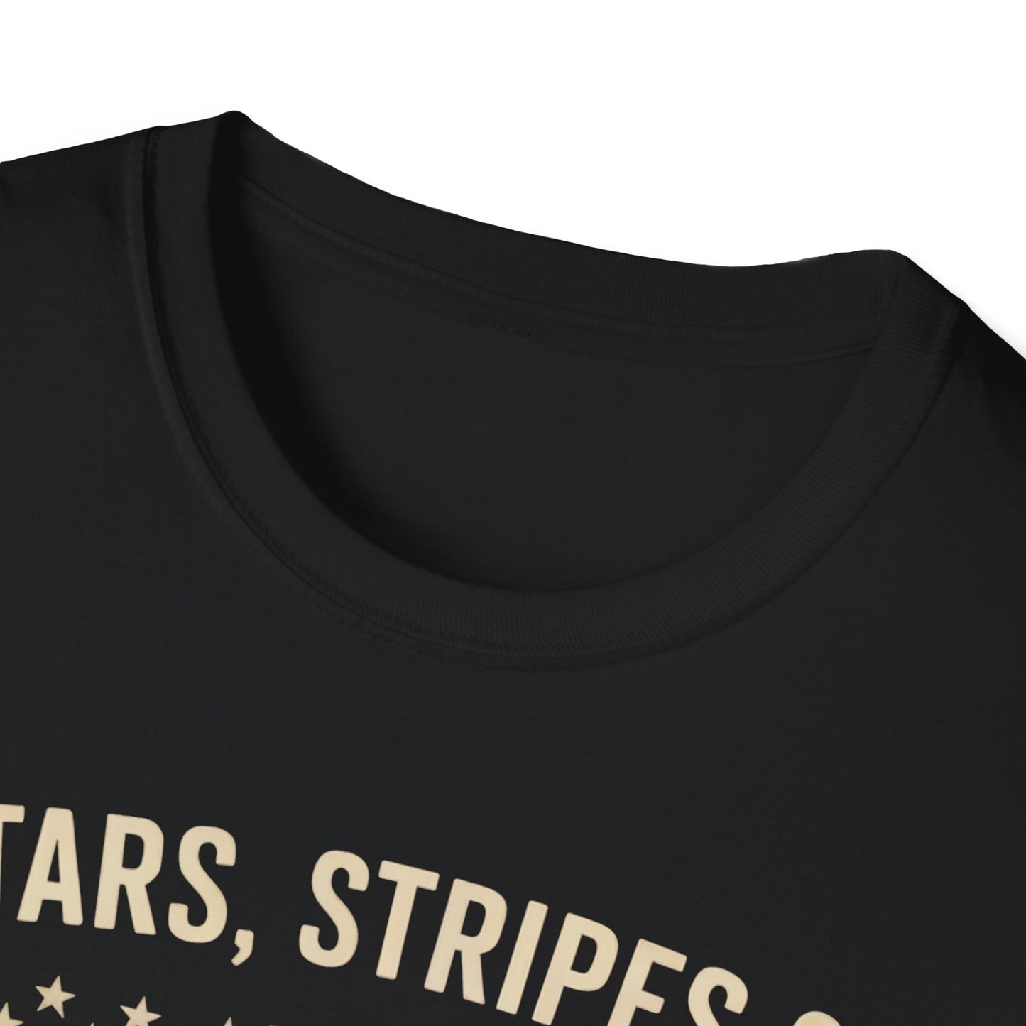 Stars stripe and rod knock T-shirt
