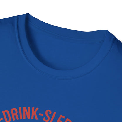 Shift drink sleep repeat txt T-shirt