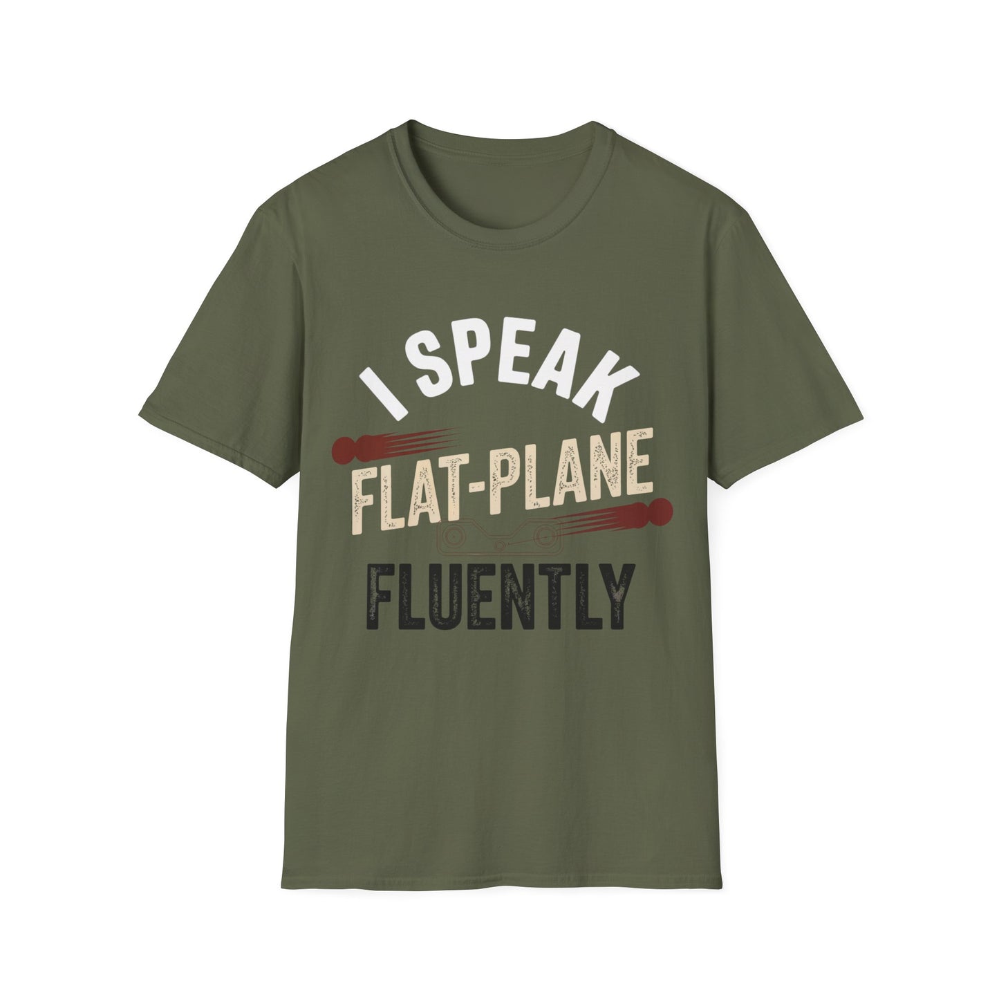 I speak flat-plane T-shirt