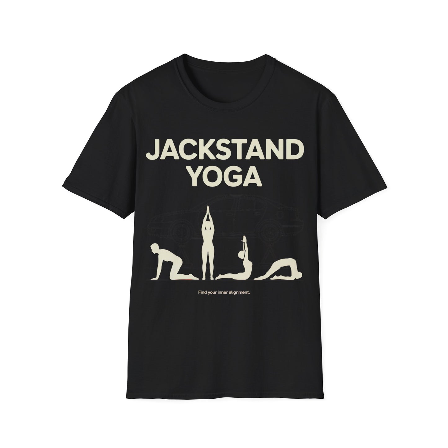 Jackstands yoga T-shirt