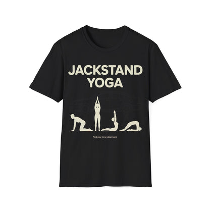 Jackstands yoga T-shirt