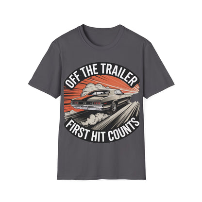 Off the trailer2  T-shirt