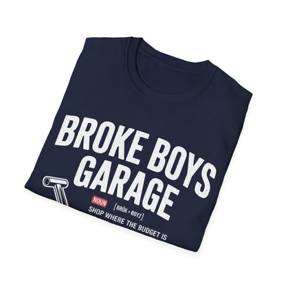Broke boys garage T-shirt